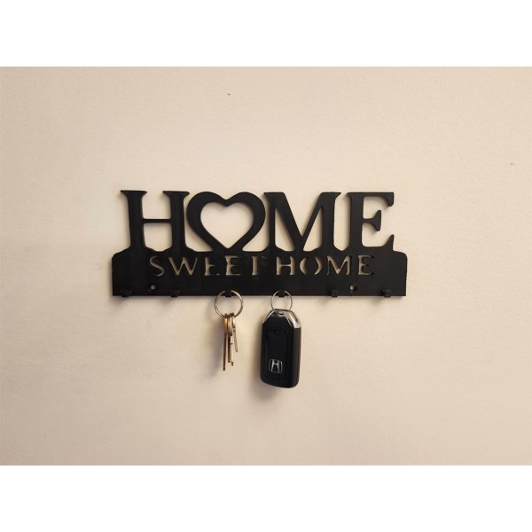 Home Sweet Home Duvar Anahtarligi - 3D Baski