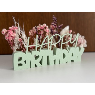 Happy Birthday Cake Pops Standı 3D Baskı