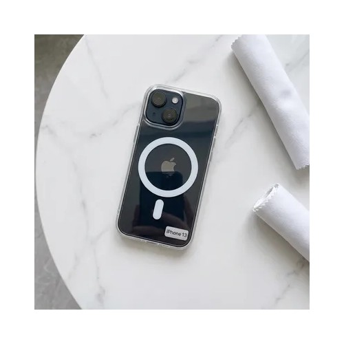 iPhone 15 MagSafe Şeffaf Kılıf