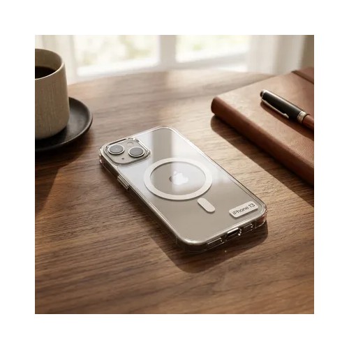 iPhone 17 MagSafe Şeffaf Kılıf