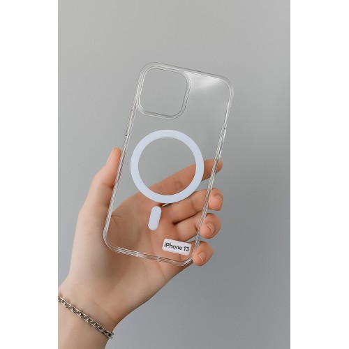 iPhone 13-14 MagSafe Şeffaf Kılıf