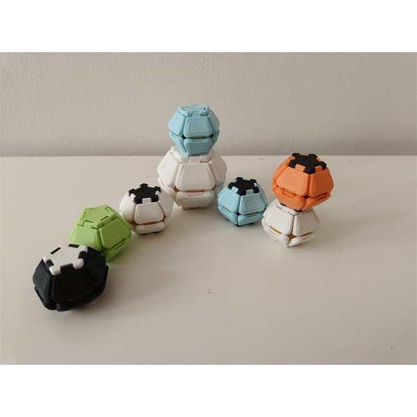 PentaClick - 3D Baski Lastikli Fidget Clicker